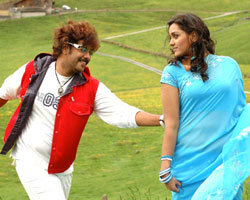 Sundar C with Ragini Sundar C with Ragini