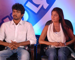 Vijay with Nayantara Vijay with Nayantara