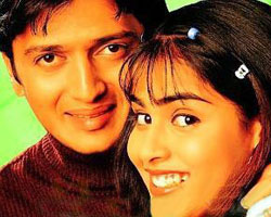 Genelia with Riteish Genelia with Riteish