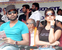 Simbu and Nayantara Simbu and Nayantara