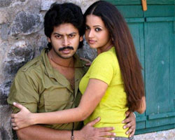 Bhavna with Srikanth in Kilakku Kadarkarai Chalai Bhavna with Srikanth in Kilakku Kadarkarai Chalai