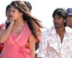 Dhanush with Nayanatara Dhanush with Nayanatara