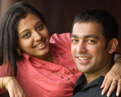 Gopika with Husband Gopika with Husband