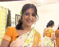 Keerthi Chawla in Mega TV - Azhagin Osai Keerthi Chawla in Mega TV - Azhagin Osai