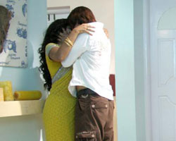 Meera Jasmine with Bharath Meera Jasmine with Bharath