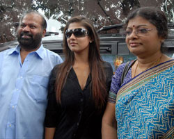 Nayantara,Vasu and Pushbha Nayantara,Vasu and Pushbha
