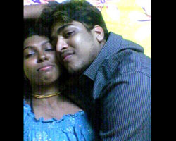 Raguvannan with Stephy Raguvannan with Stephy
