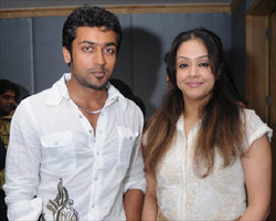 Surya with Jyothika Surya with Jyothika