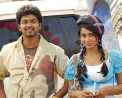 Vijay with Shreya Vijay with Shreya