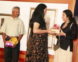 Manirathnam with Suhasini Manirathnam with Suhasini