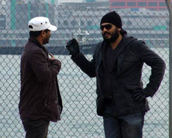 Ajith with Raju Sundaram Ajith with Raju Sundaram