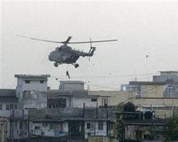 NSG commandos at Nariman House NSG commandos at Nariman House