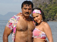 Sarathkumar with Farzana Sarathkumar with Farzana