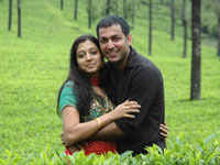 Gopika with Husband Gopika with Husband