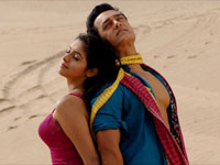 Asin with Aamir Asin with Aamir