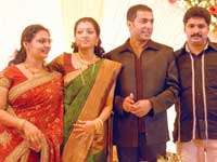 Gopika with Husband Gopika with Husband