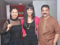 Gowthami, Shruti and Kamal Gowthami, Shruti and Kamal