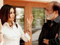 Soundarya with Rajini Soundarya with Rajini