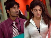 Dhanush with Nayantara Dhanush with Nayantara