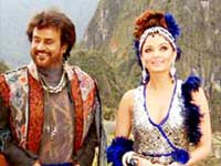 Aishwarya Rai with Rajini Aishwarya Rai with Rajini