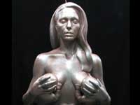 Angelina Jolie statue Angelina Jolie statue