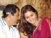 Sarathkumar with Namitha in Jagan Mohini Trailer Launch Sarathkumar with Namitha in Jagan Mohini Trailer Launch
