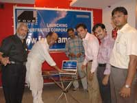 Rajini launches Four Frames website Rajini launches Four Frames website
