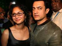 Aamir Khan with wife Kiran Rao Aamir Khan with wife Kiran Rao