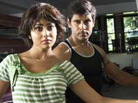 Shriya with Vikram in Kandhasamy Shriya with Vikram in Kandhasamy