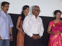 Kamal, Sruthi, K Balachander and Gowthami Kamal, Sruthi, K Balachander and Gowthami