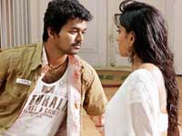 Vijay with Anushka in Veataikaran Vijay with Anushka in Veataikaran