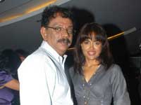 Priyadarshan with Sameera Reddy Priyadarshan with Sameera Reddy
