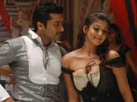 Surya with Nayantara in Aadavan Surya with Nayantara in Aadavan