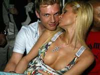 Paris Hilton with Nick Carter Paris Hilton with Nick Carter