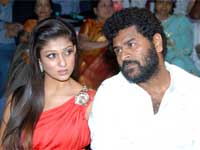 Nayantara with Prabhu Deva Nayantara with Prabhu Deva