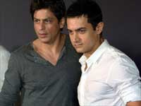 Aamir and Sharukh Aamir and Sharukh