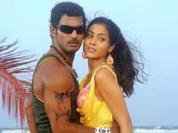 Vishal with Shreya Vishal with Shreya
