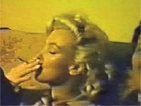 A video of Marilyn Monroe smoking ganja made public A video of Marilyn Monroe smoking ganja made public