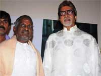 Amitabh with Iilayaraja Amitabh with Iilayaraja