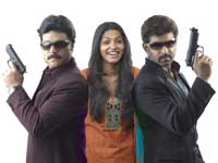 Arun Vijay, Dhanshika and Karthik Arun Vijay, Dhanshika and Karthik
