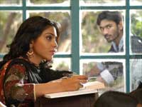 Shreya and Dhanush Shreya and Dhanush