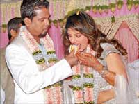 Rambha Gets Engaged to Indran Rambha Gets Engaged to Indran