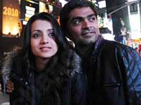 Trisha and Simbu Trisha and Simbu