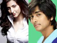 Siddharth and Sruthi Hassan Siddharth and Sruthi Hassan