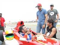 Ajith returns to car race Ajith returns to car race