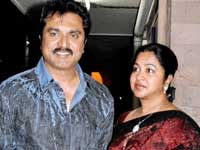 Sarath Kumar and Radhika Sarath Kumar and Radhika