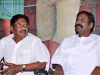 Bharathiraja and Vairamuthu Bharathiraja and Vairamuthu