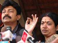 Jeevitha with Rajasekar Jeevitha with Rajasekar