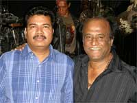 Shankar with Rajini Shankar with Rajini