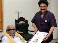 SV Sekar and Karunanidhi SV Sekar and Karunanidhi